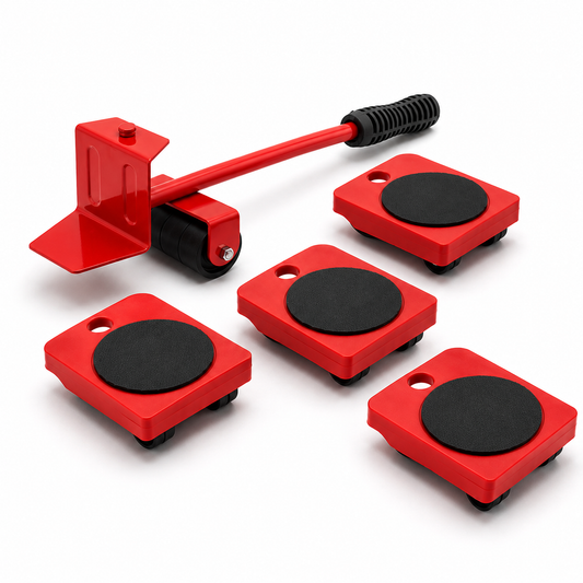 Movora GlidePro Furniture Wheel Pads for Easy Moving