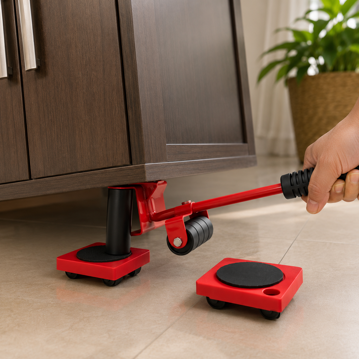 Movora GlidePro Furniture Wheel Pads for Easy Moving