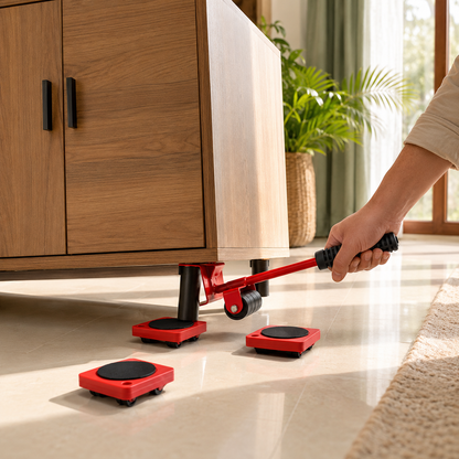 Movora GlidePro Furniture Wheel Pads for Easy Moving